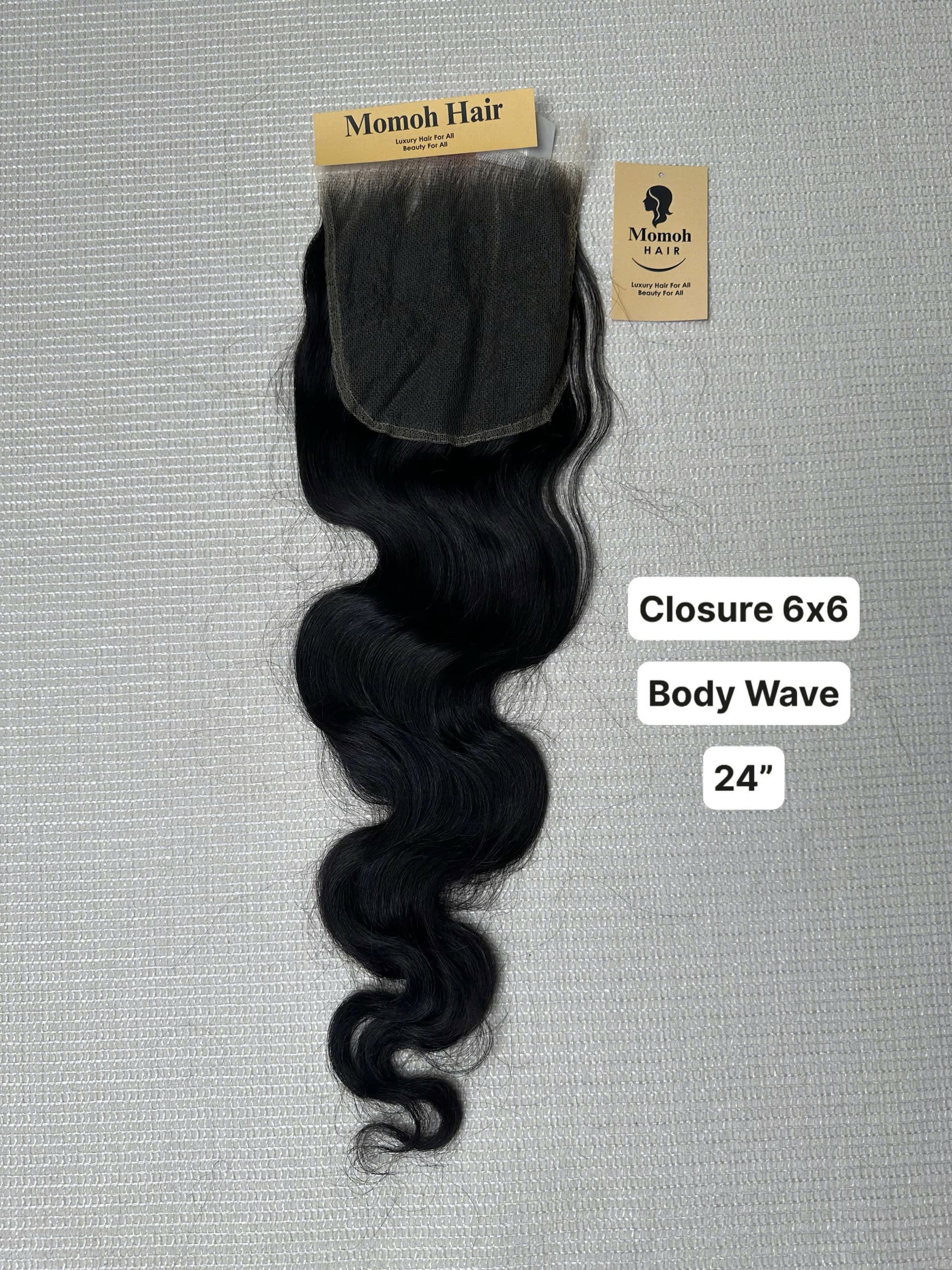 Raw Body Wave Closure 6x6 HD